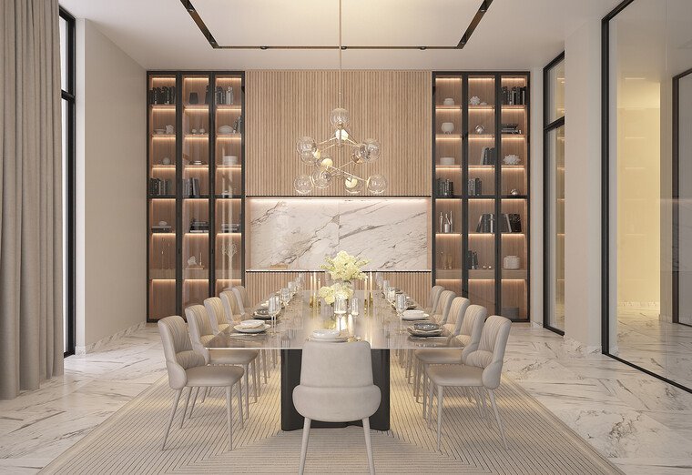 Online design Glamorous Dining Room by Hatice U. thumbnail