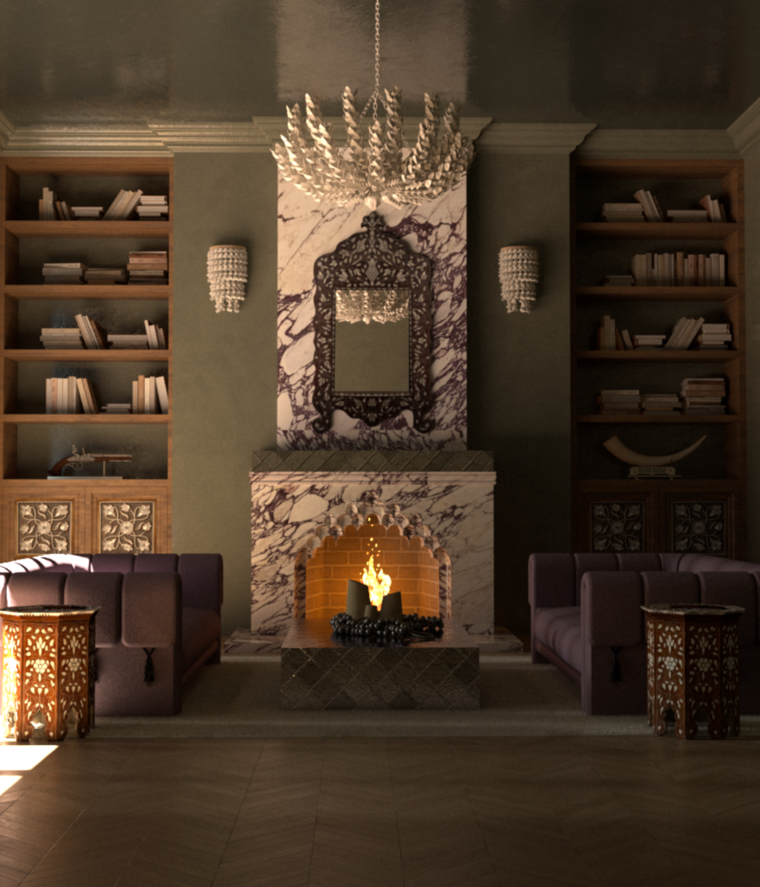 Online design Eclectic Home Office by Belal H. thumbnail