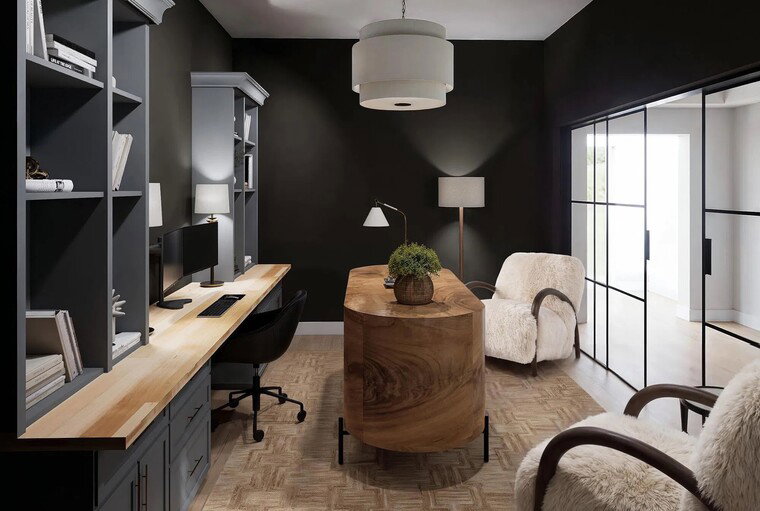 Online design Contemporary Home Office by Ashley S. thumbnail
