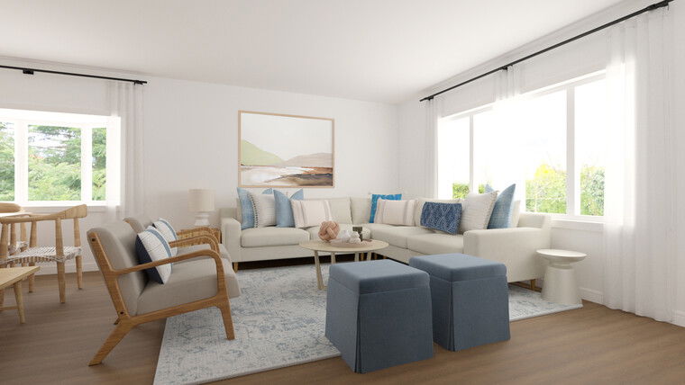 Online design Modern Living Room by Liliana S. thumbnail