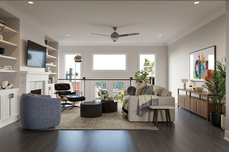 Diseño en línea de Sala de Estar Moderna por Dragana V. miniatura