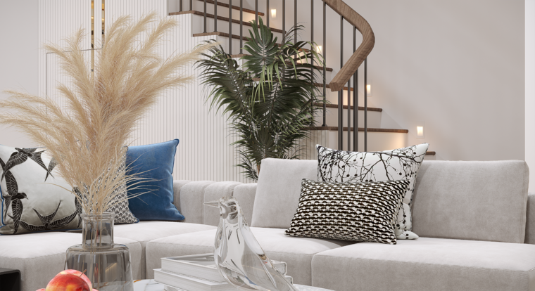 Online design Transitional Combined Living/Dining by Alice H. thumbnail