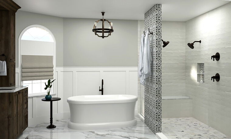 Online design Transitional Bathroom by Betsy M. thumbnail