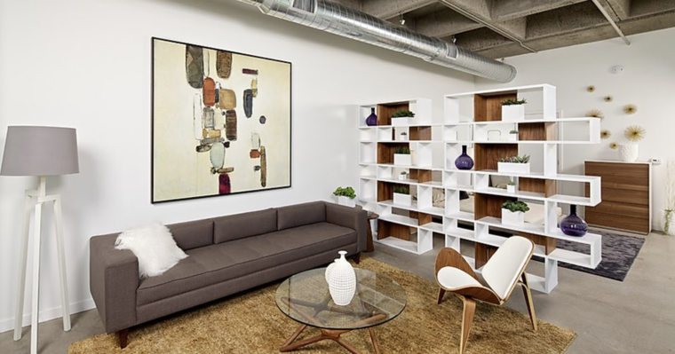 Diseño en línea Sala de estar moderna por Caity H. miniatura