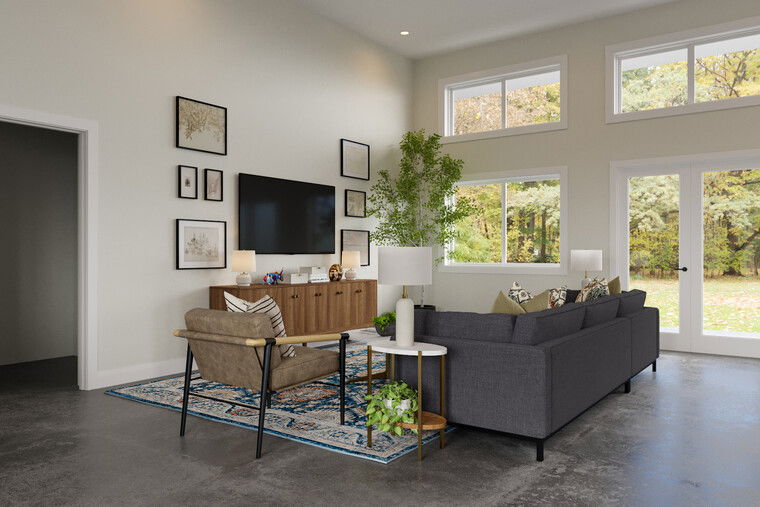 Online design Eclectic Living Room by Kamila A. thumbnail