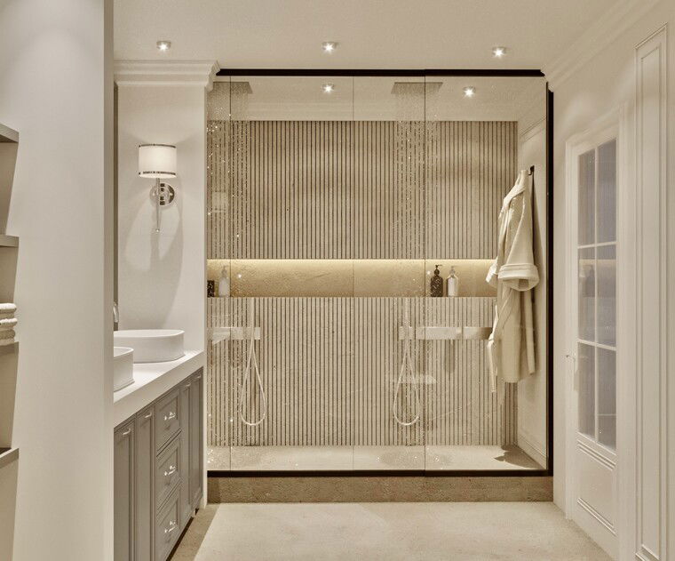 Online design Transitional Bathroom by Fereshteh H. thumbnail