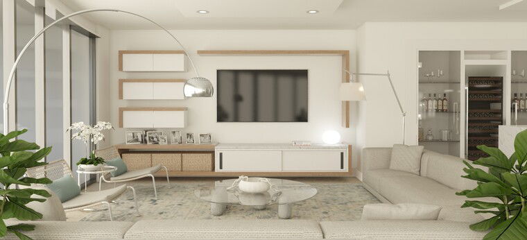 Online design Modern Living Room by Suzan S. thumbnail