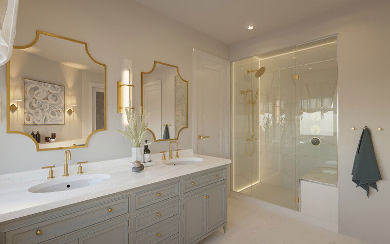 Online design Transitional Bathroom by Darya N. thumbnail