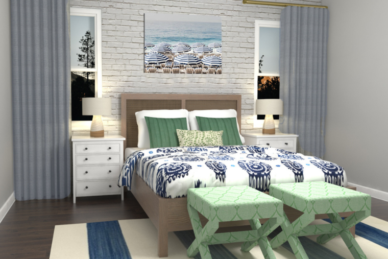 Diseño en línea Dormitorio Moderno por Jennifer A. miniatura