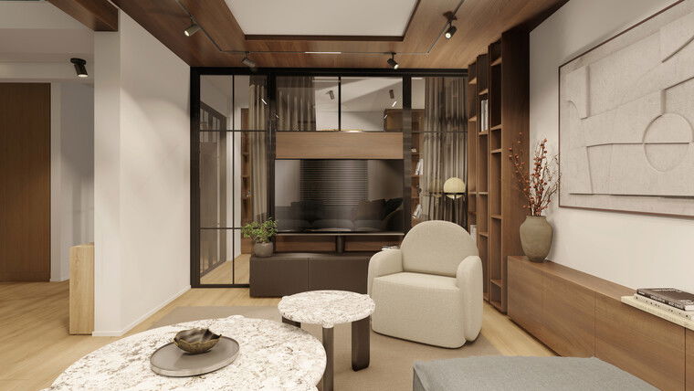 Online design Modern Living Room by Jovanka V. thumbnail