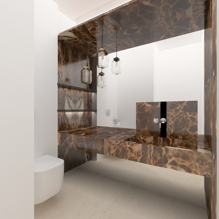 Online design Modern Bathroom by Vanessa A. thumbnail