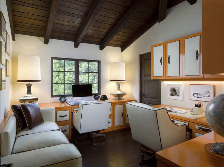 Online design Contemporary Home Office by Lori D. thumbnail
