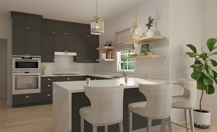 Online design Transitional Kitchen by Iulia B. thumbnail