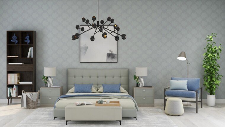 Online design Modern Bedroom by Eda B. thumbnail