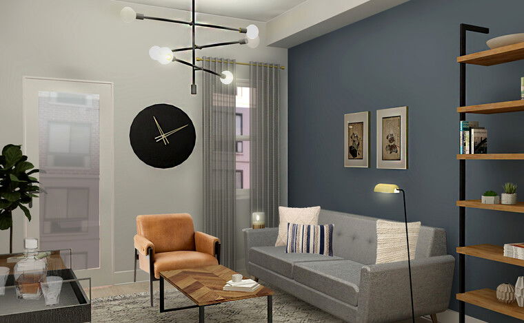 Online design Contemporary Living Room by Ani K. thumbnail