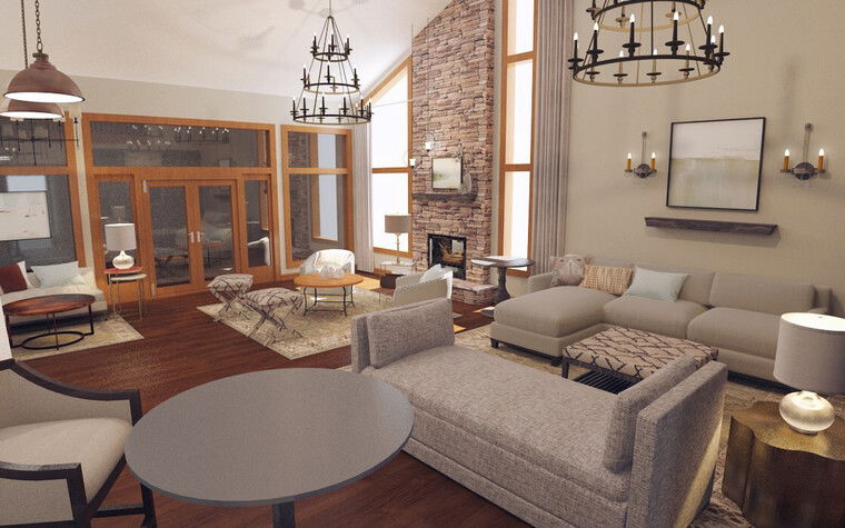 Online design Transitional Living Room by Catz D. thumbnail