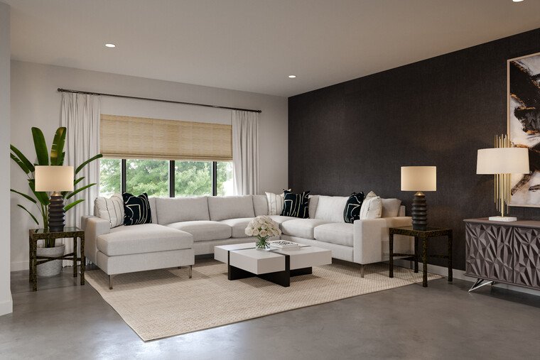 Online design Modern Living Room by Casey H. thumbnail