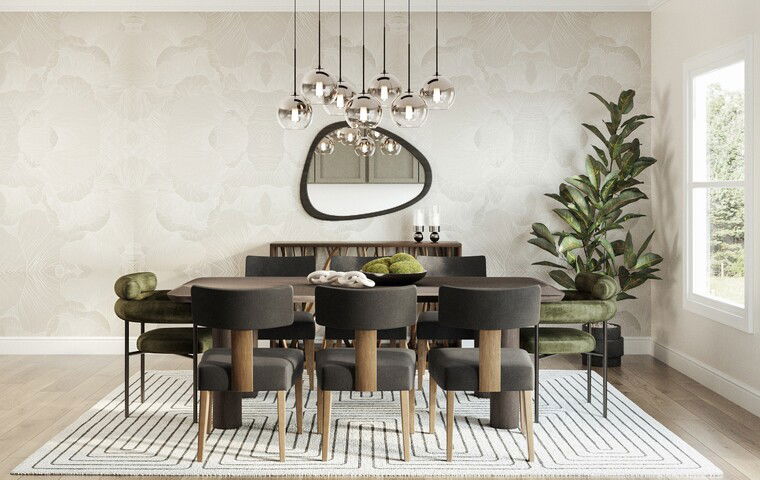 Online design Contemporary Dining Room by Marve M. thumbnail