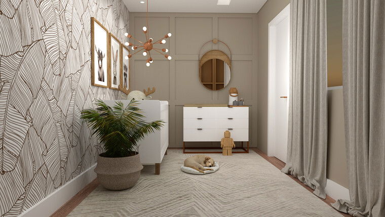 Online design Modern Kids Room by Erika F. thumbnail