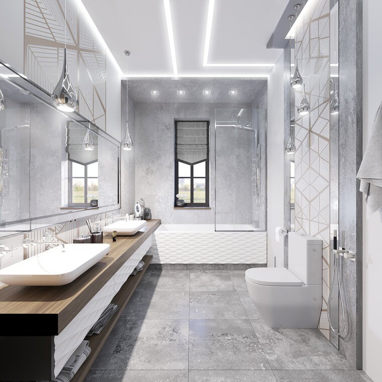 Online design Glamorous Bathroom by Anahit M. thumbnail