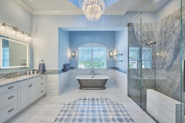 Online design Glamorous Bathroom by Laura K. thumbnail