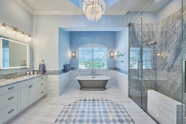 Online design Glamorous Bathroom by Laura K. thumbnail