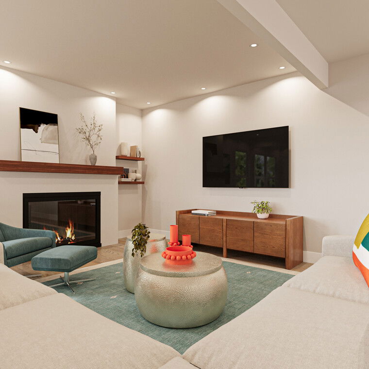 Online design Contemporary Living Room by Jessica Z. thumbnail