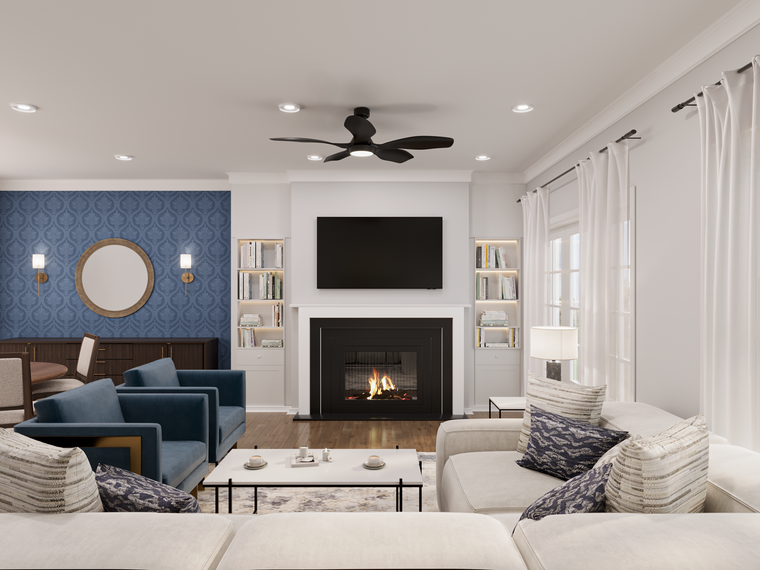 Online design Modern Living Room by Leyla A. thumbnail