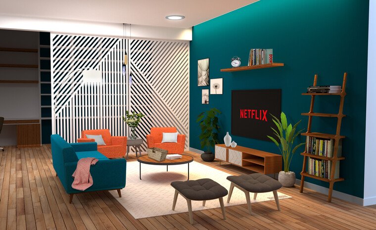 Online design Modern Living Room by Aboli P. thumbnail