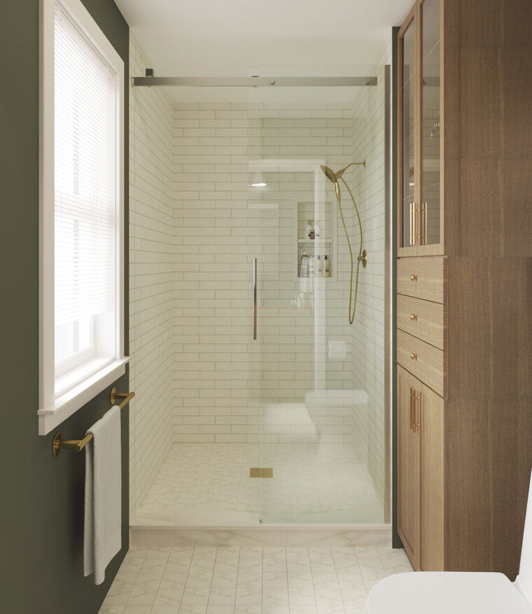 Online design Eclectic Bathroom by Talyana V. thumbnail