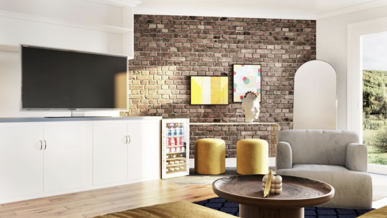 Diseño en línea Sala de Estilo Ecléctico por Maria G. miniatura