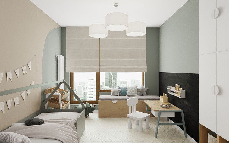 Online design Modern Kids Room by Darya A. thumbnail