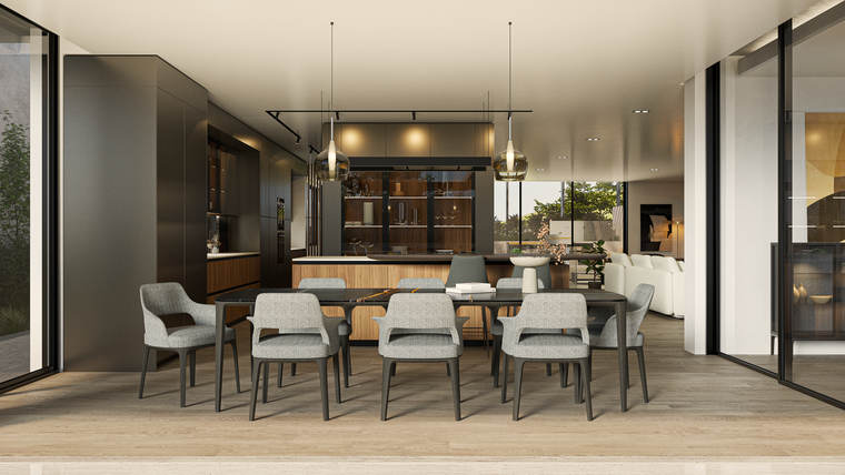 Online design Glamorous Dining Room by Cacheryl F. thumbnail