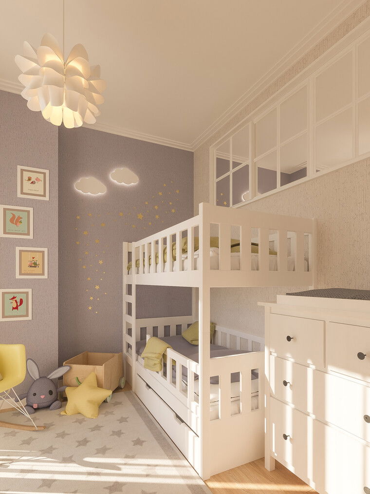 Online design Contemporary Kids Room by Sophio J. thumbnail