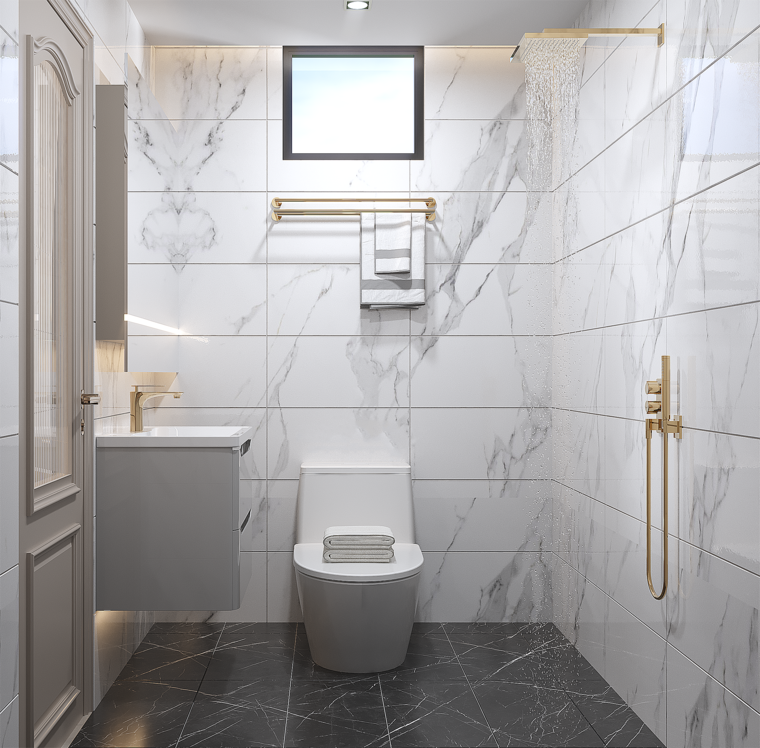 Online design Contemporary Bathroom by Alice H. thumbnail