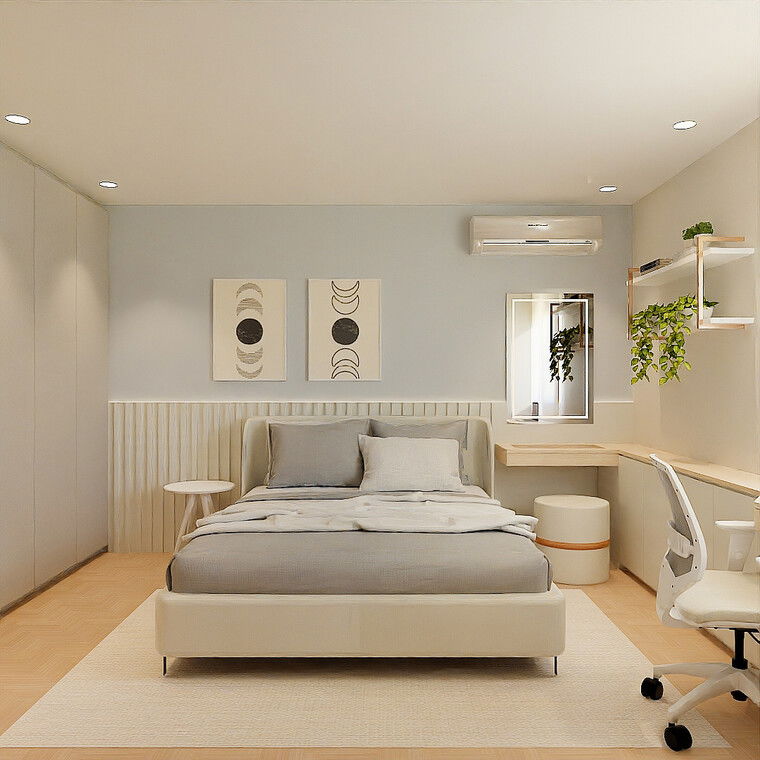 Online design Contemporary Bedroom by Mônica B. thumbnail