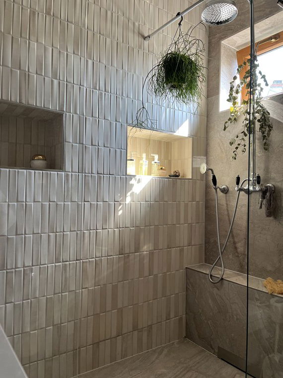 Diseño en línea Baño Moderno por Blanca C. miniatura