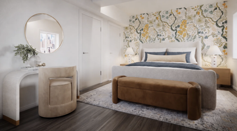 Online design Glamorous Bedroom by Stacy D. thumbnail
