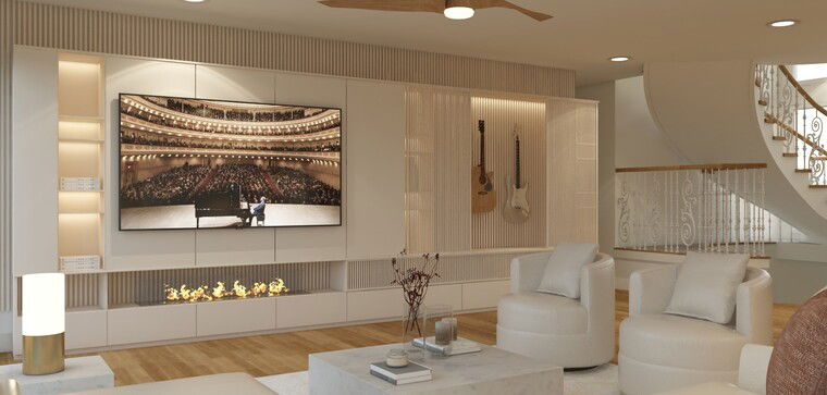 Online design Modern Living Room by Suzan S. thumbnail