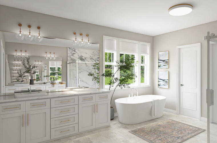 Online design Transitional Bathroom by Stacy D. thumbnail