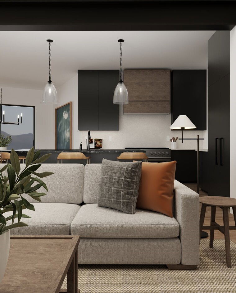 Online design Modern Living Room by Lauren K. thumbnail