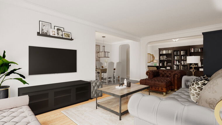 Online design Contemporary Living Room by Franzi K. thumbnail