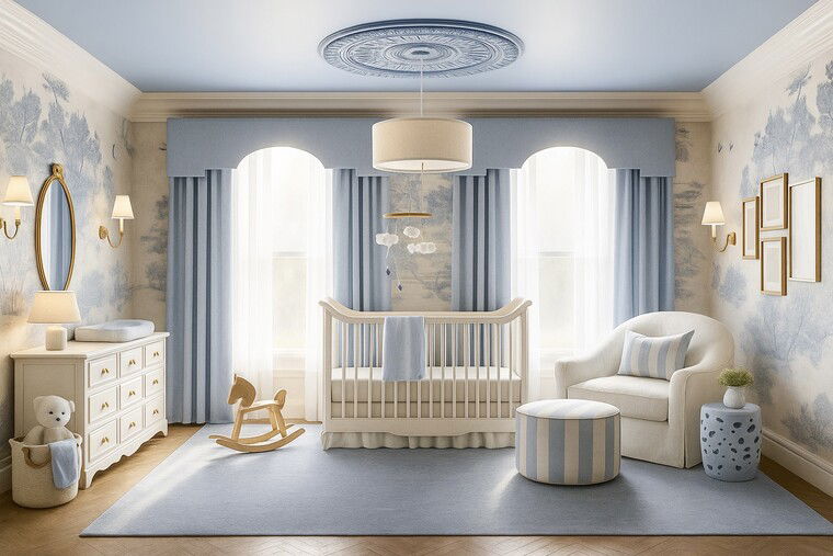 Online design Traditional Nursery by Marya W. thumbnail