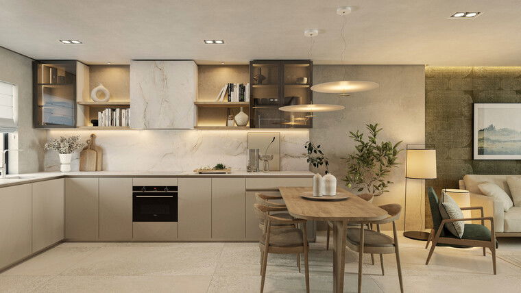 Diseño en línea Cocina moderna por Sharné L. miniatura