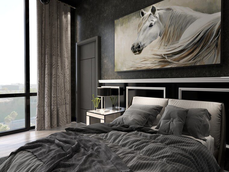 Online design Modern Bedroom by KaSonndra L. thumbnail