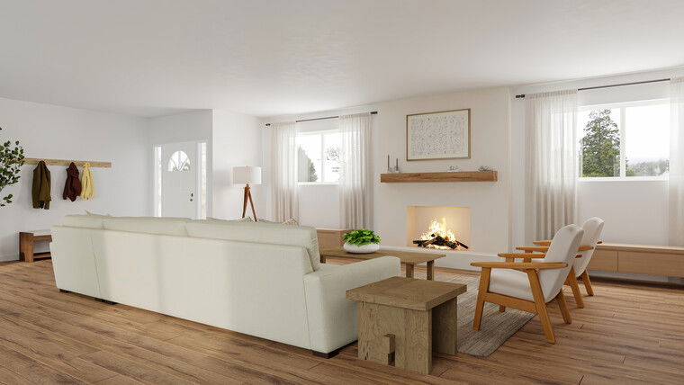 Online design Contemporary Living Room by Nicholas M. thumbnail