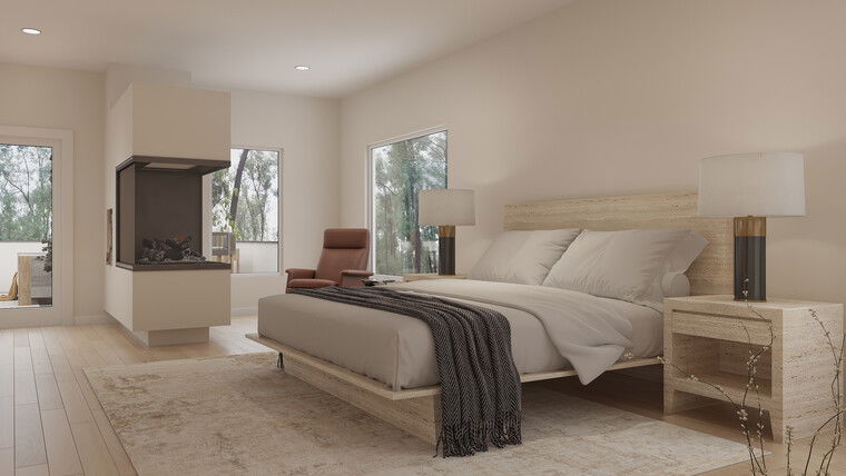 Online design Contemporary Bedroom by Iulia B. thumbnail