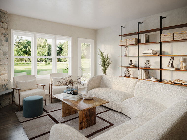 Online design Transitional Living Room by Jessica Z. thumbnail