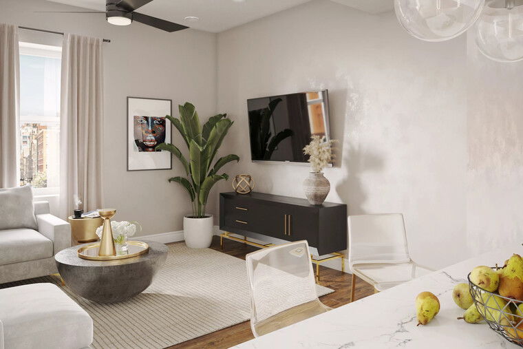 Online design Modern Living Room by Shameika B. thumbnail