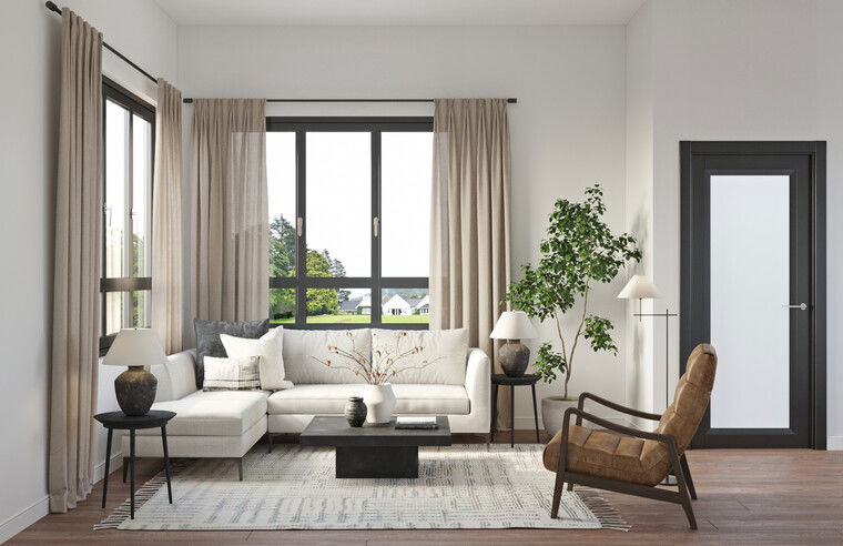 Online design Transitional Living Room by Nicolle E. thumbnail